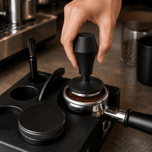 Dialed In Self-Leveling Espresso Tamper - Dialed In